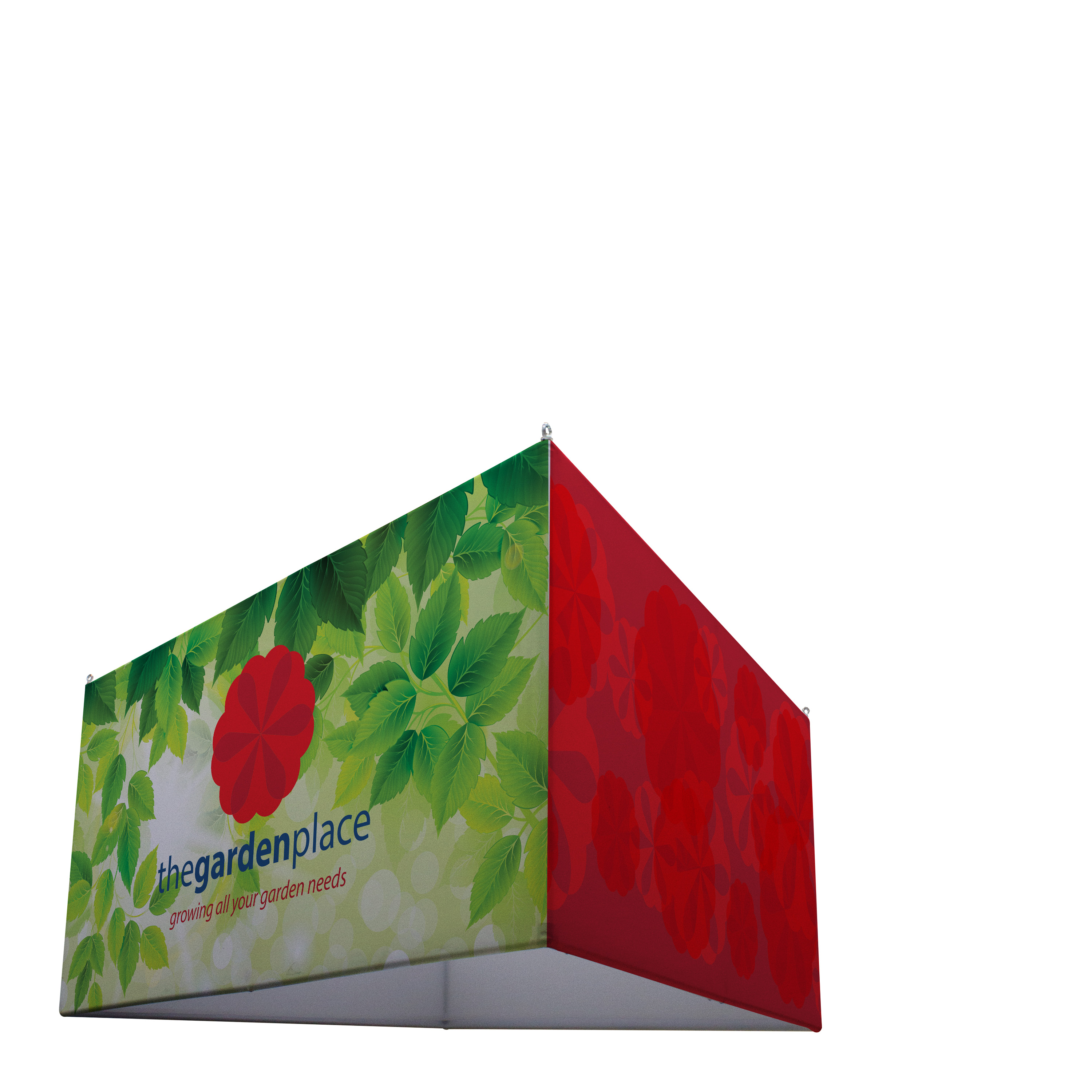 8' Triangle EuroFit™ Hanging Banner Kit 3