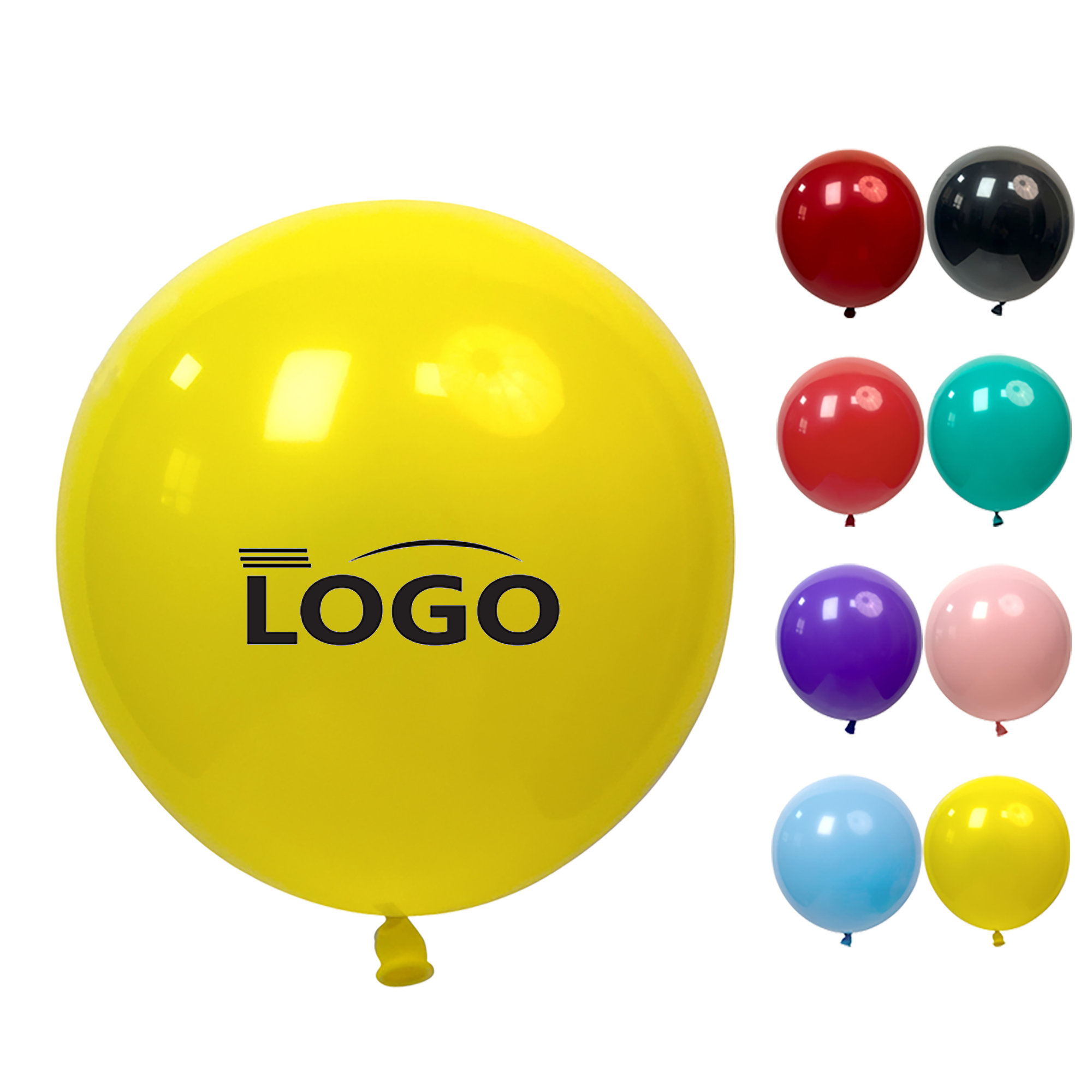 12" Double-Face Printed Latex Balloon 2