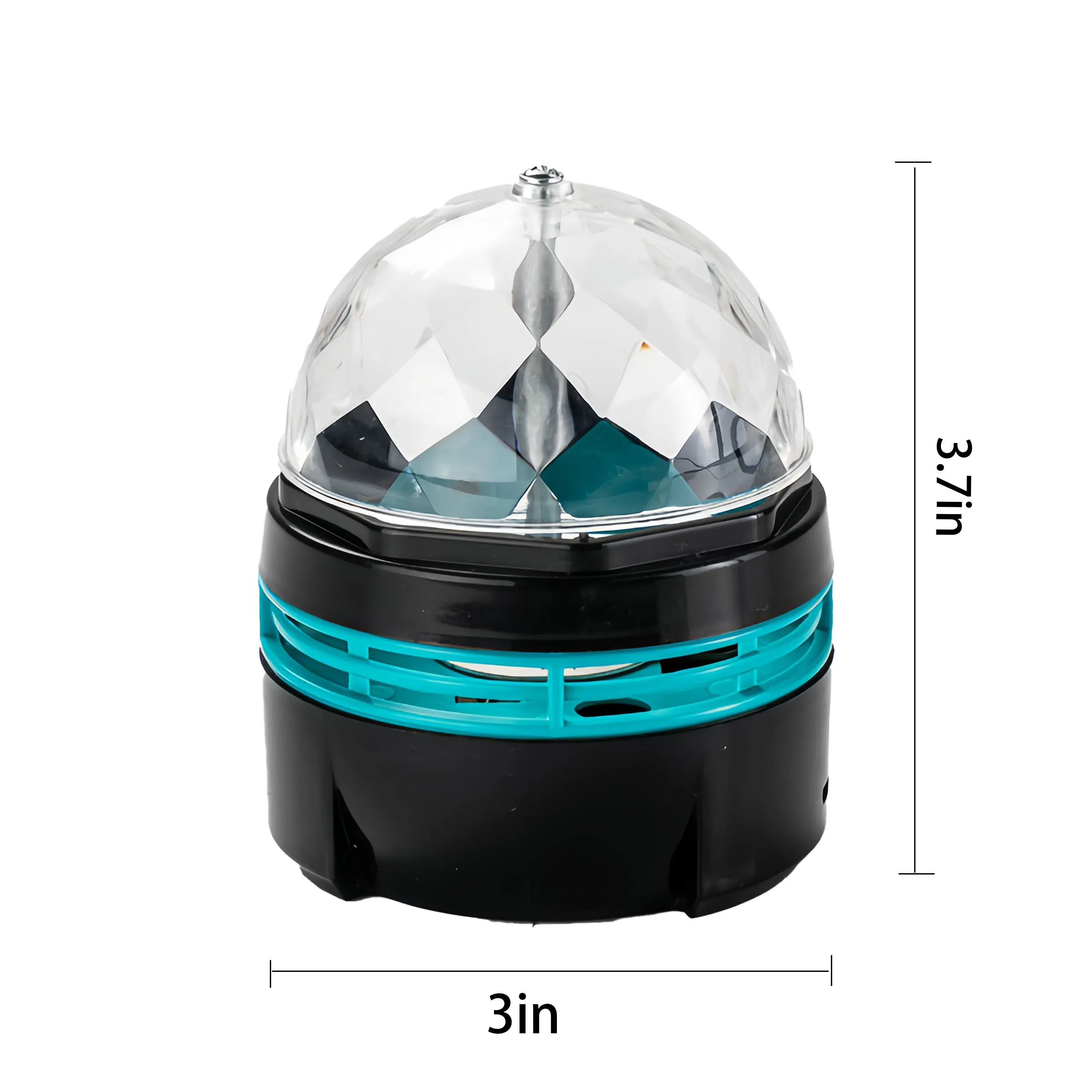 Plastic Plug In Rotating Mini Color Light 4