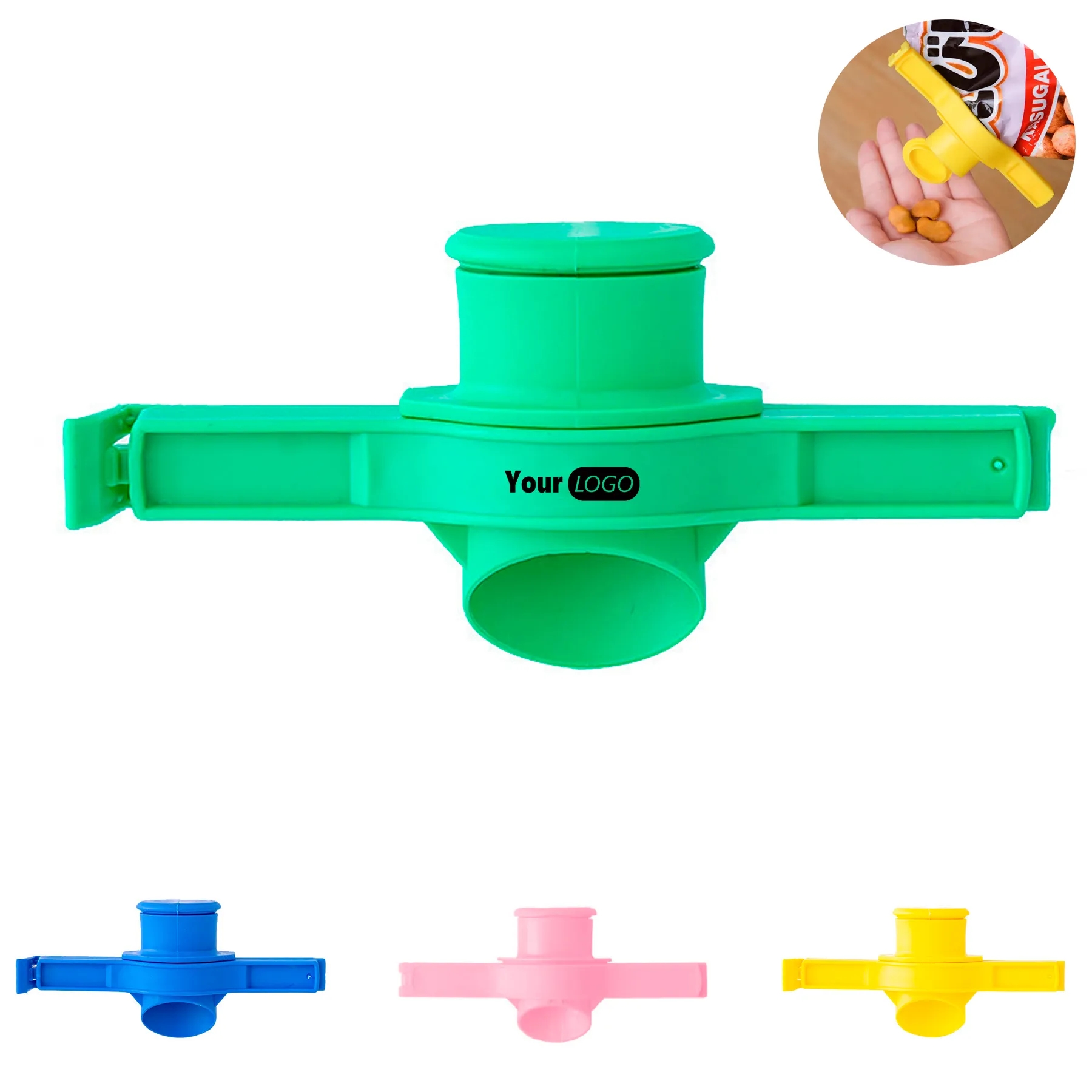 Plastic Sealing Clip for Food and Snack Bags 4