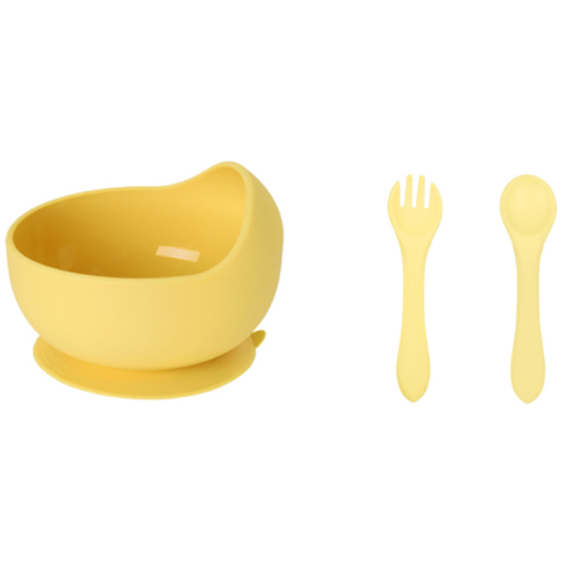 Durable Toddler Suction Cup Silicone Bowl Set 1