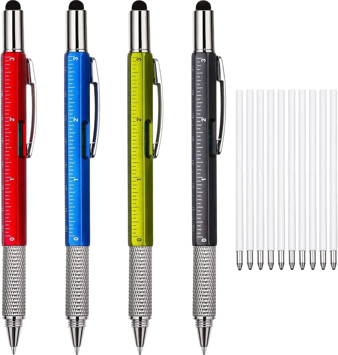 Multi Function Pen Ruler Screwdriver Stylus 2