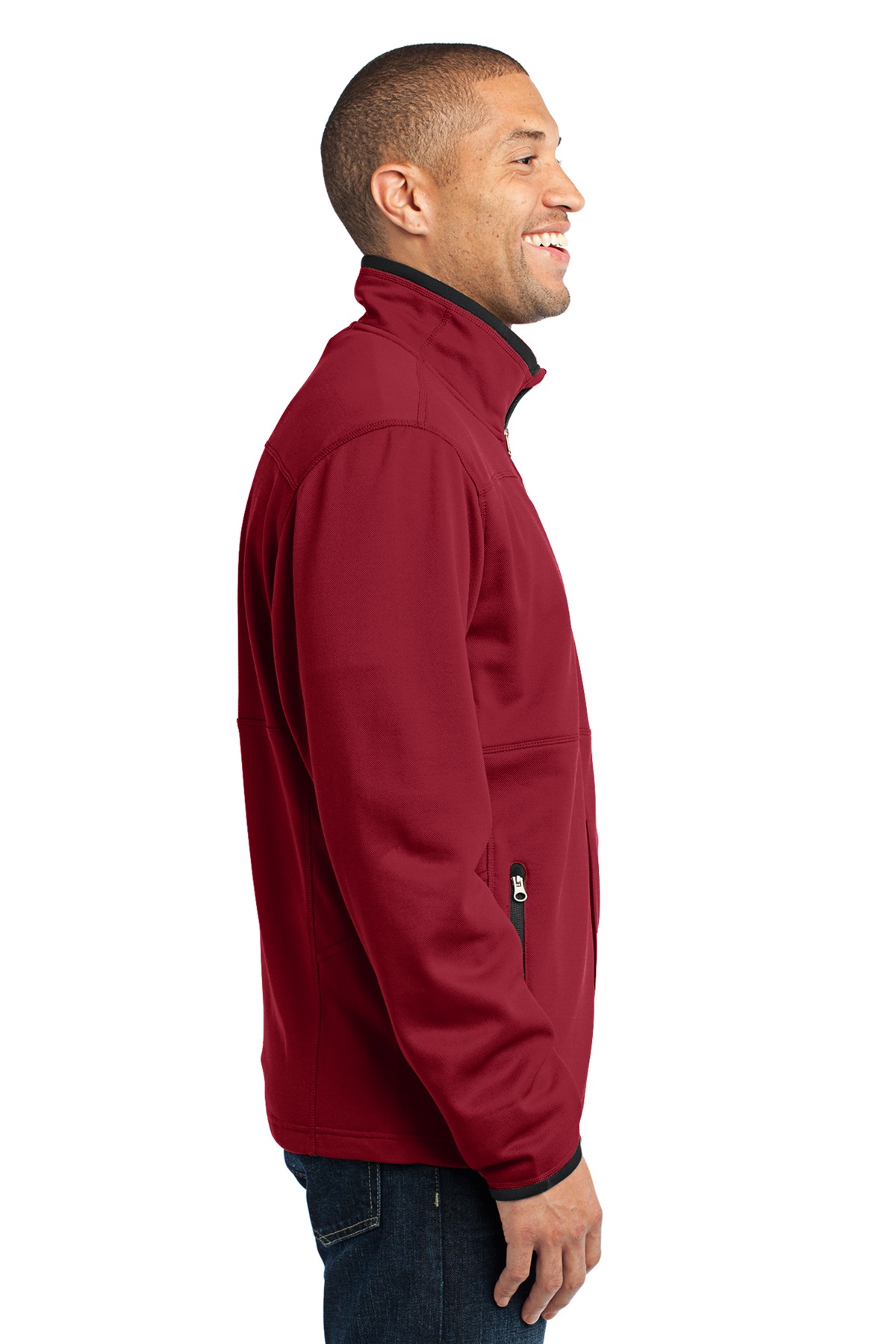 Port Authority Pique Fleece Jacket. F222 6