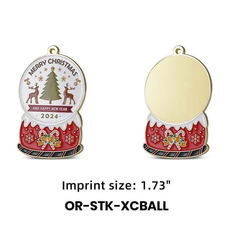 2.5" Custom Stock UV Printing Ornaments 12