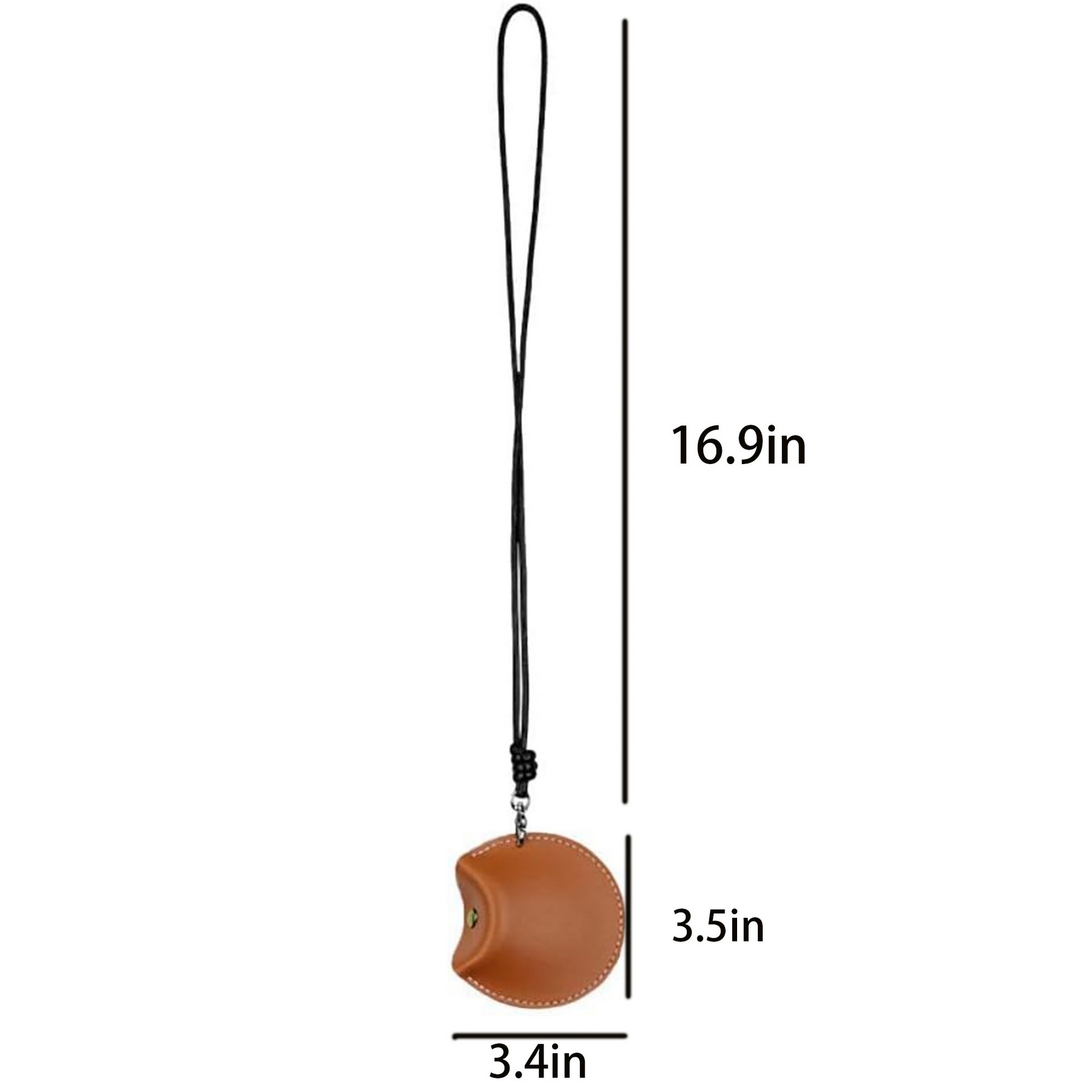 Leather Bluetooth Headphones Bag Necklace 2