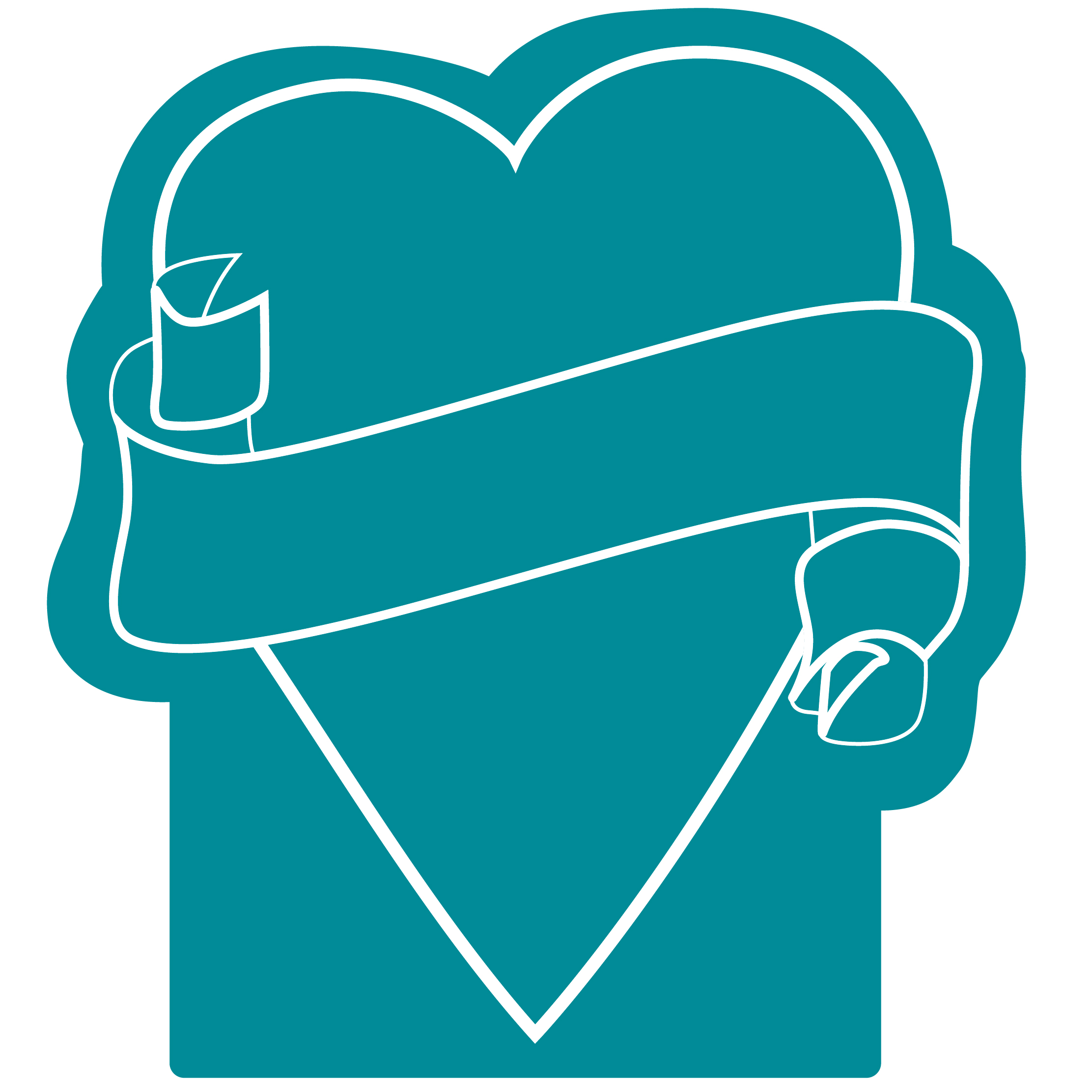 Foam Heart Mitt 34