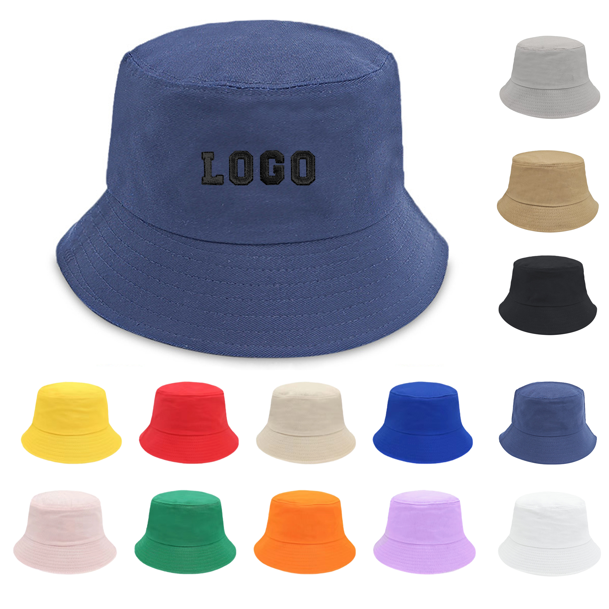 Unisex Bucket Hat Beach Sun Hat 2