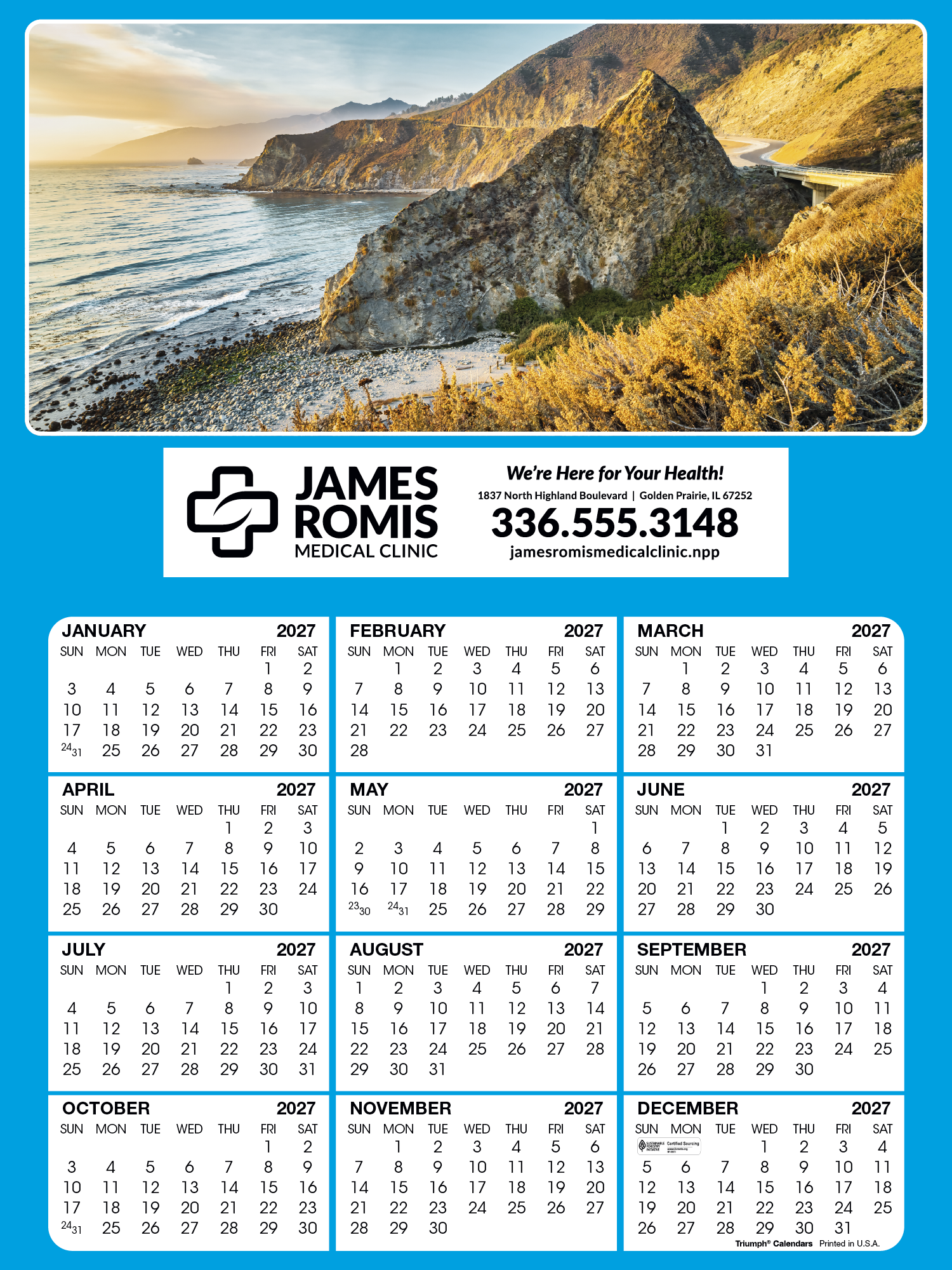 Skinner & Kennedy® Display-A-Year 31