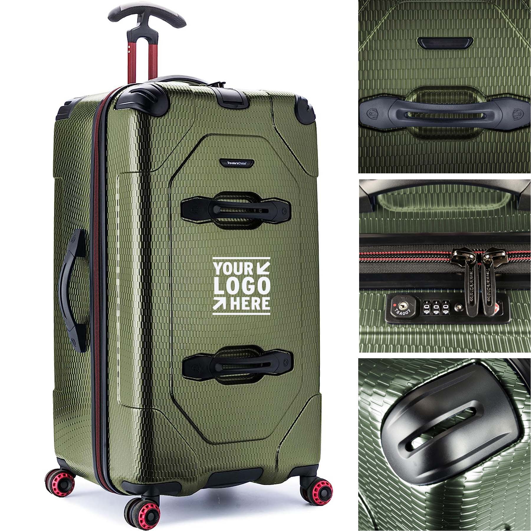 30Inch Polycarbonate TSA Lock Travel Hardside Expandable Suitcase With Spinner Wheels 1