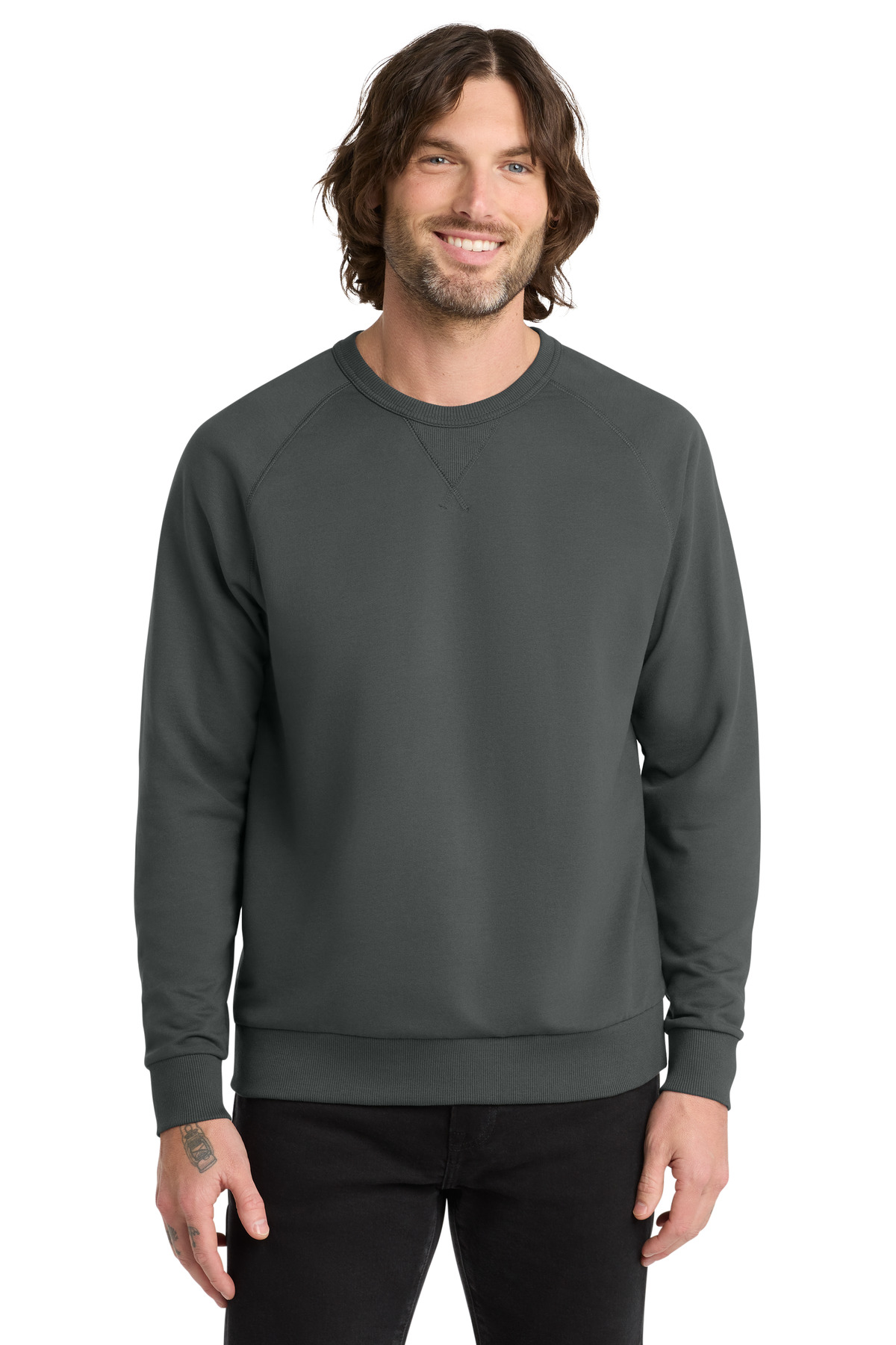Allmade Unisex Organic French Terry Crewneck Sweatshirt AL4004 20
