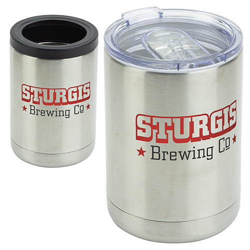 Coventry 12 oz Vacuum Insulated Stainless Steel Tumbler + Can Cooler 11