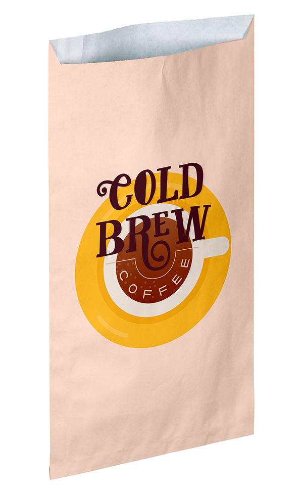 Digital Full Color 2-Sided Merchant Paper Bags (7.5"x 13.5")
