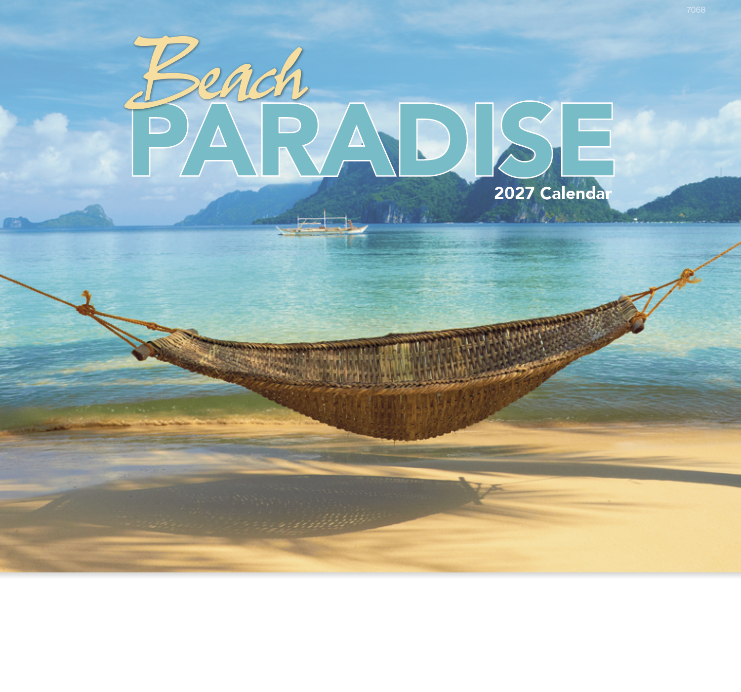 Good Value™ Beach Paradise - Stapled Calendar 74