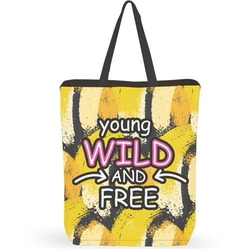 Sublimation 12 oz Poly Canvas Tote Bag -13"Wx15"Hx 24"Handle 2