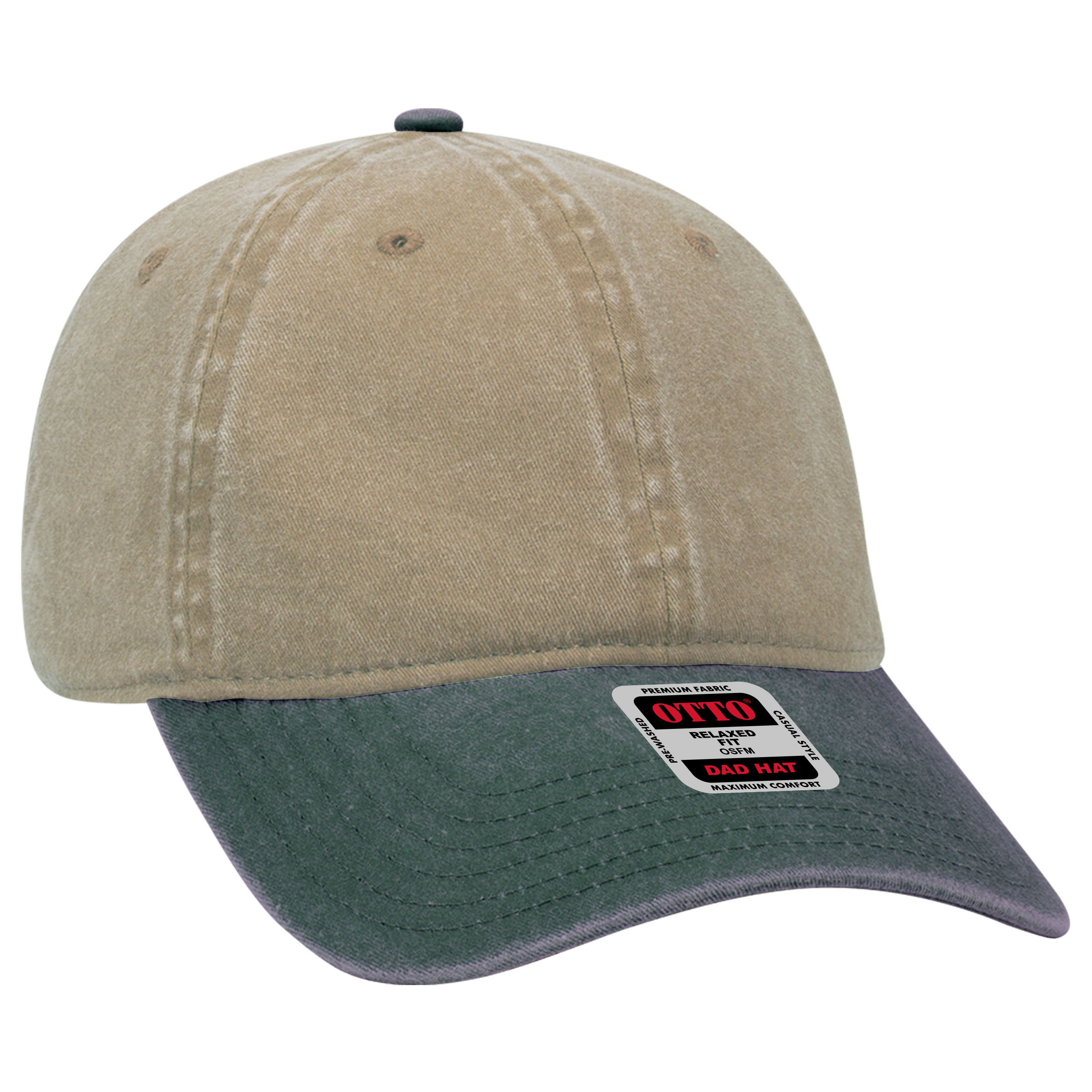 OTTO CAP® 6 Panel Low Profile Dad Hat 55