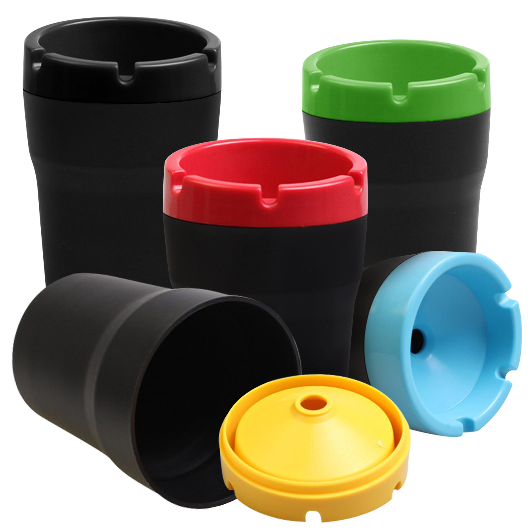 New Style Portable Butt Bucket Ashtray for Car 1