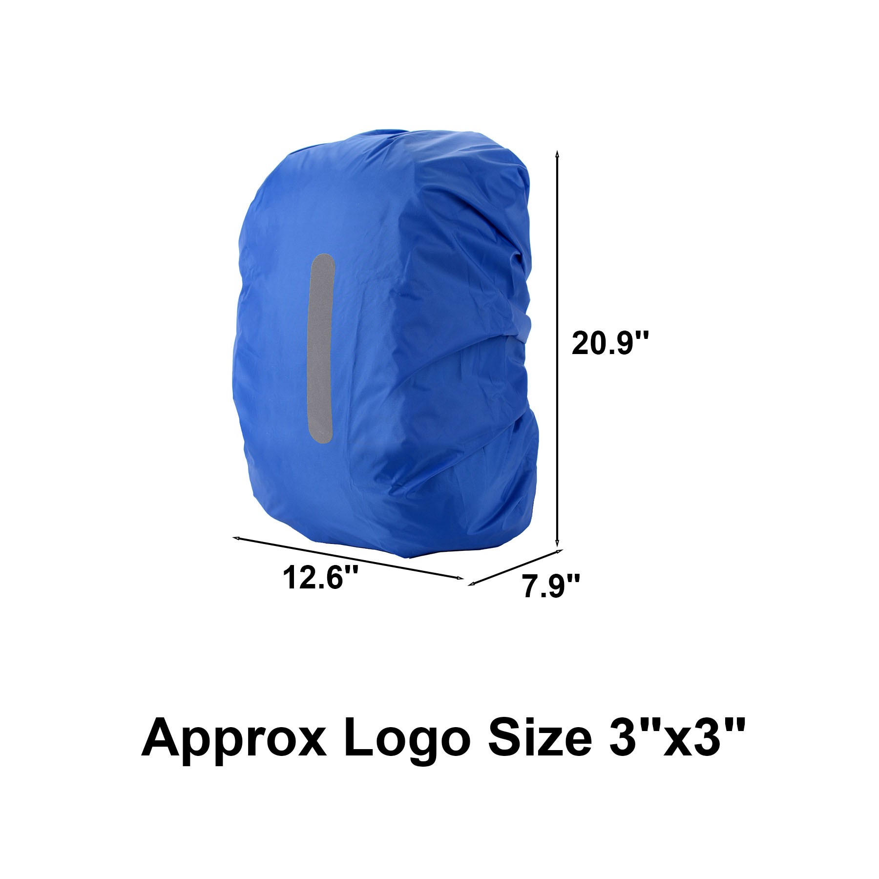 40L Hi Visibility Waterproof Backpack Rain Cover 2