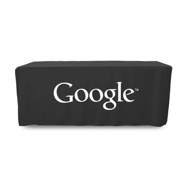 8' Premium Table Cover w/One Color Logo (96"x30"x29") 6