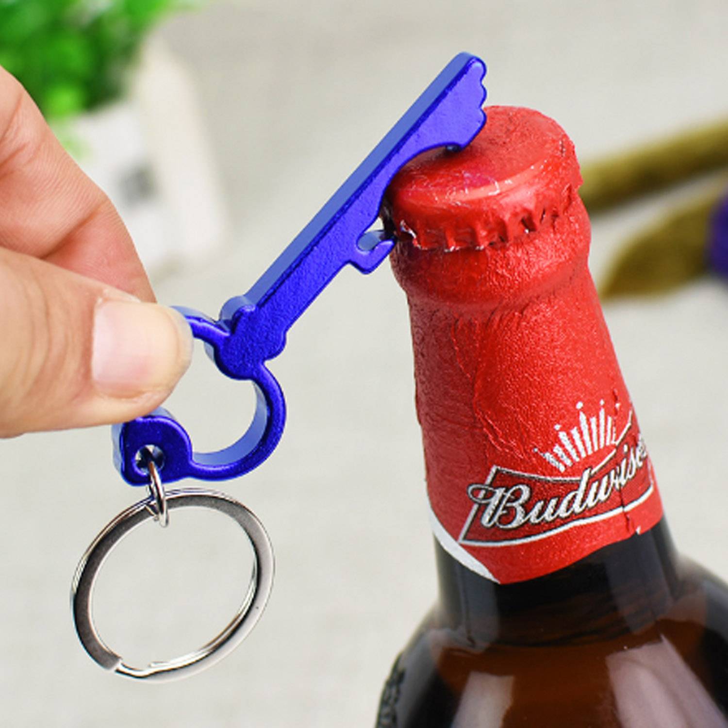 Key Ring Bottle Opener Keyfob Keychains For Decoration 4