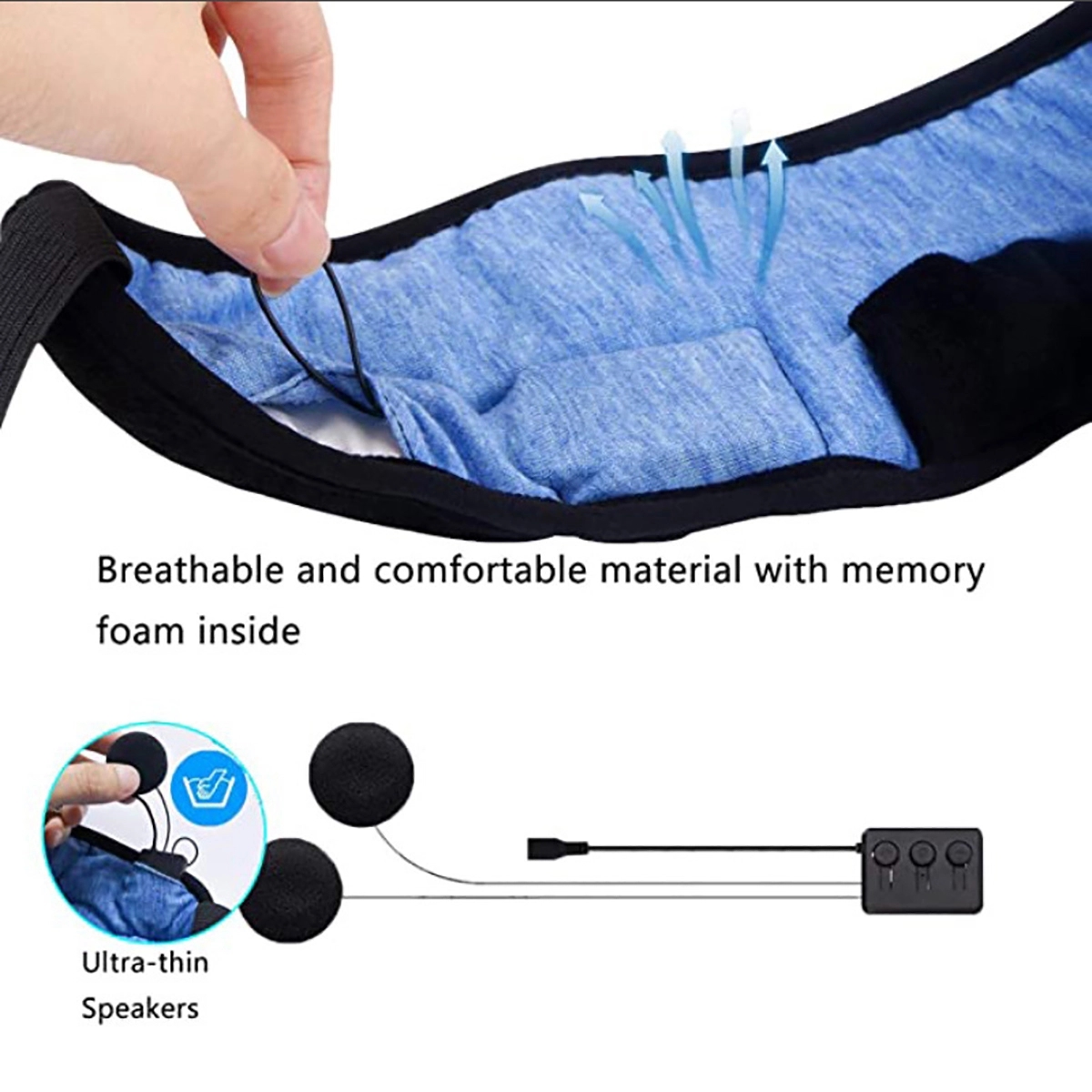 Wireless Music Sleeping Eye Mask 2