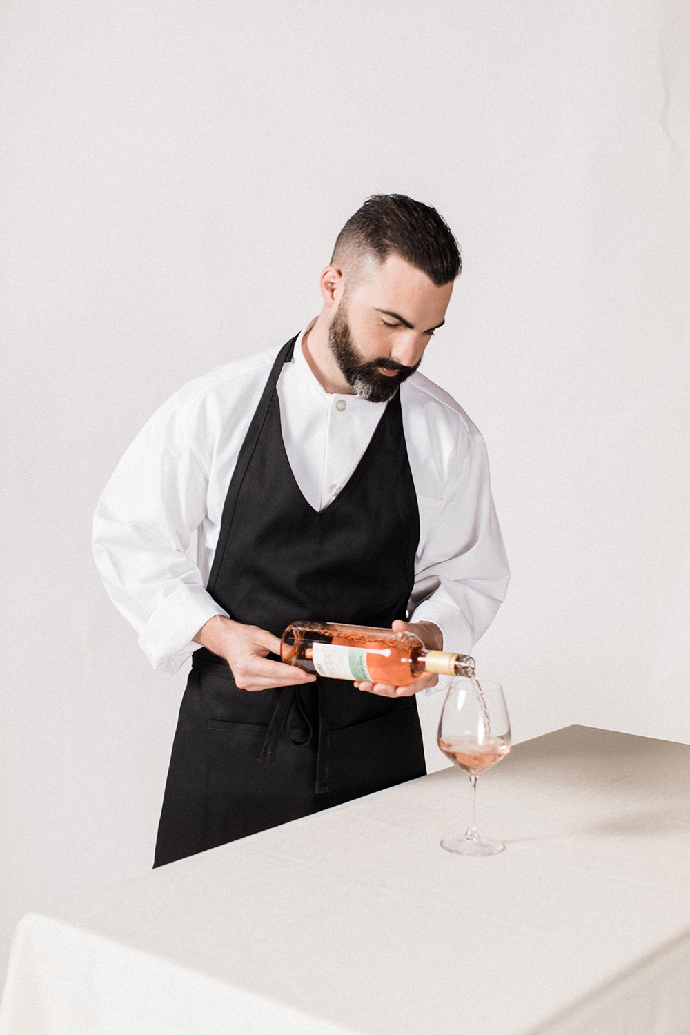 Classic V-Neck Apron 2