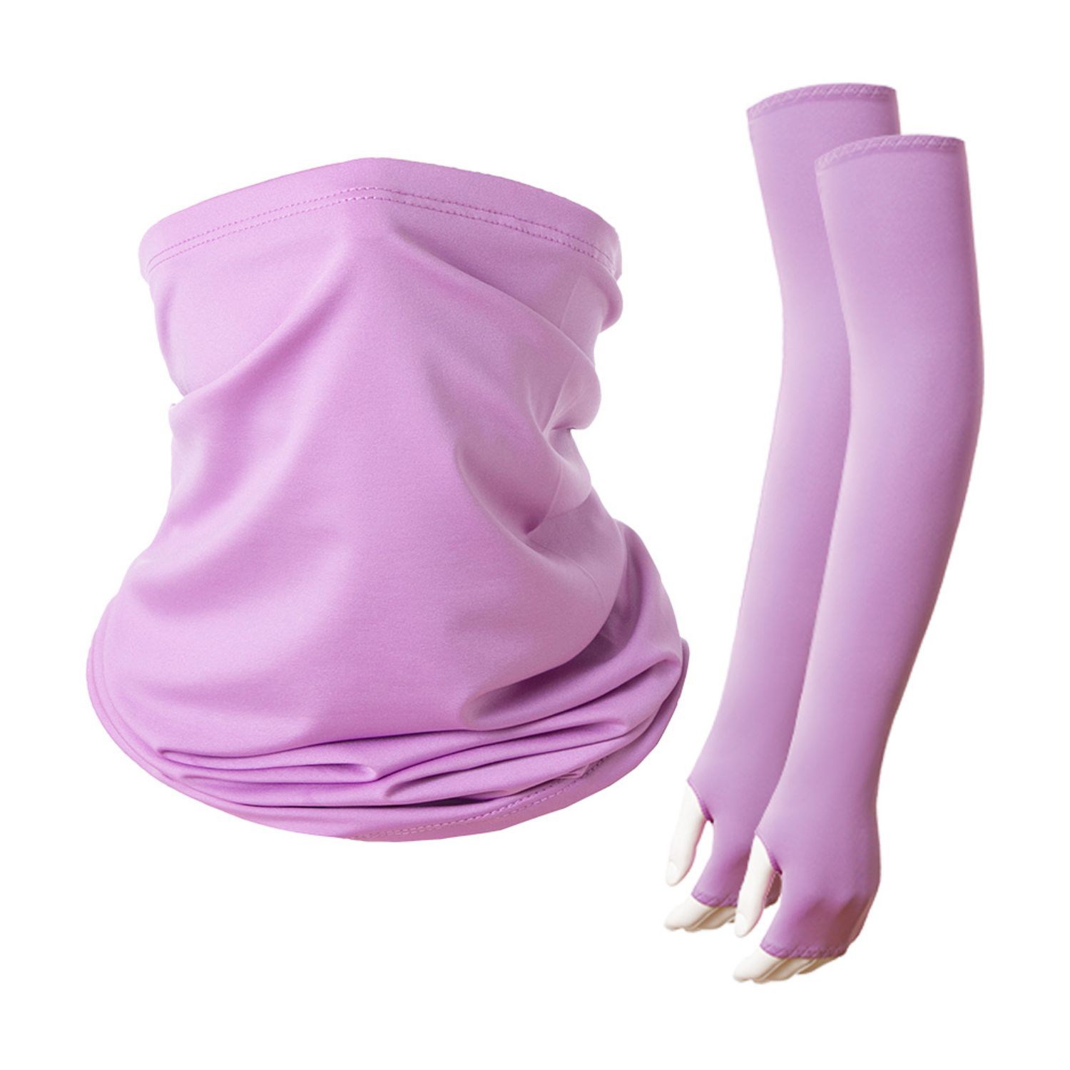 COMBO - Arm sleeves & Neck Gaiter w/ Full Bleed Sublimation 11