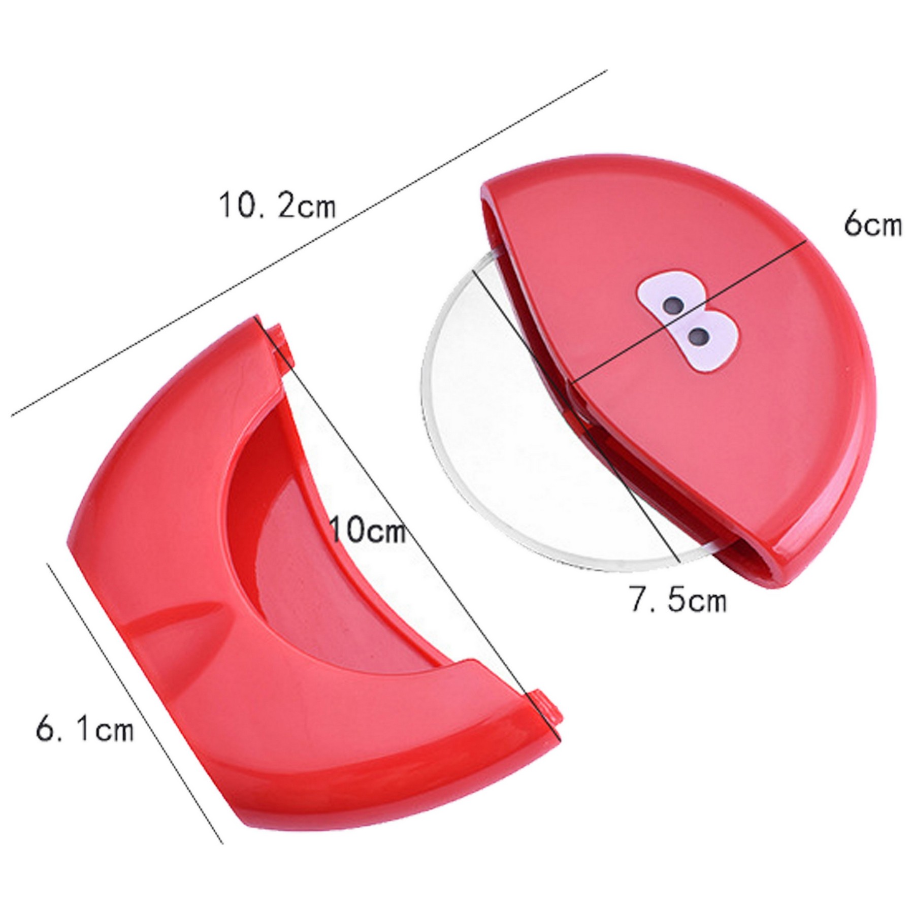 Stainless Steel Roller Pizza Cutter 4