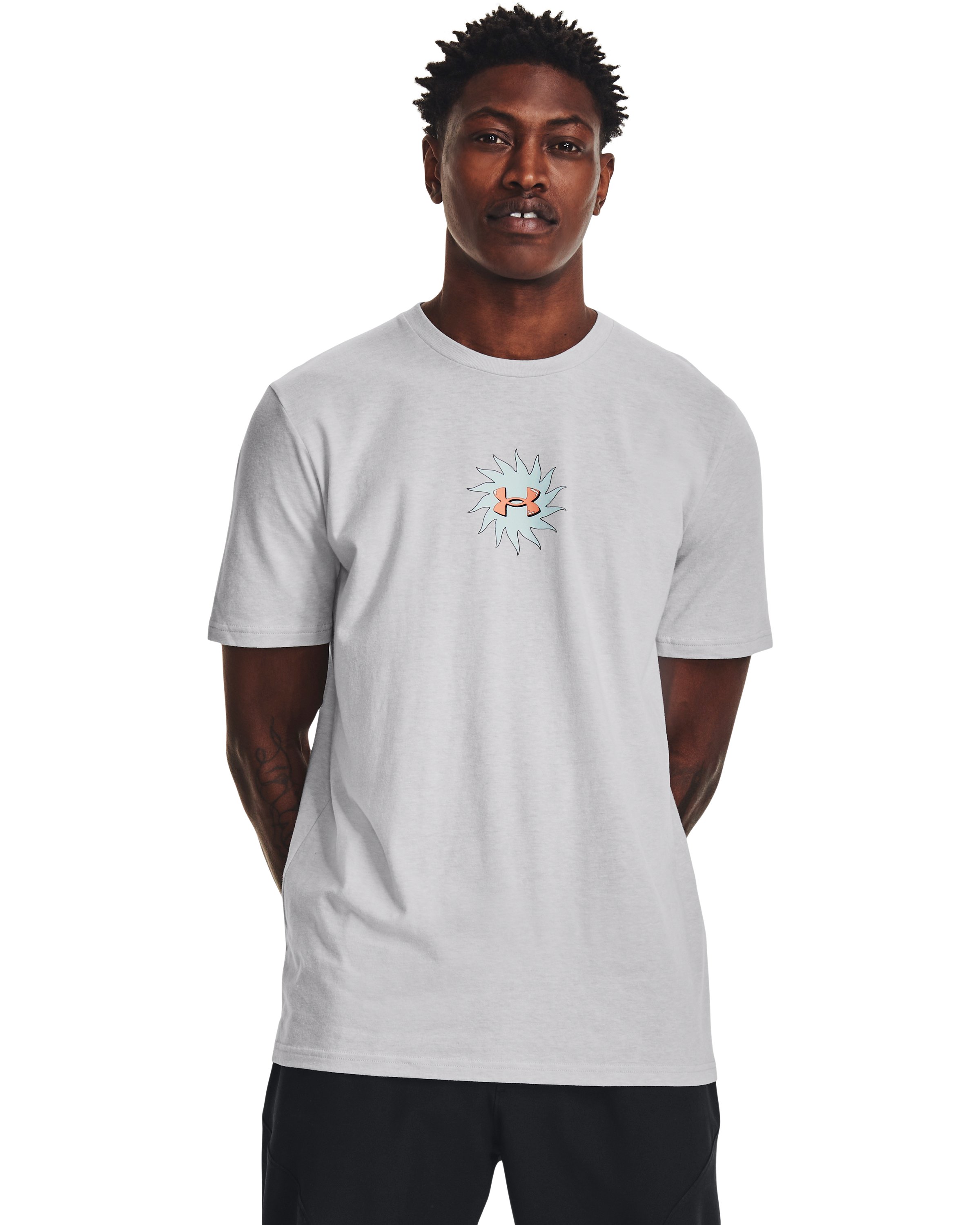 Men's UA Shine Logo Short Sleeve  2