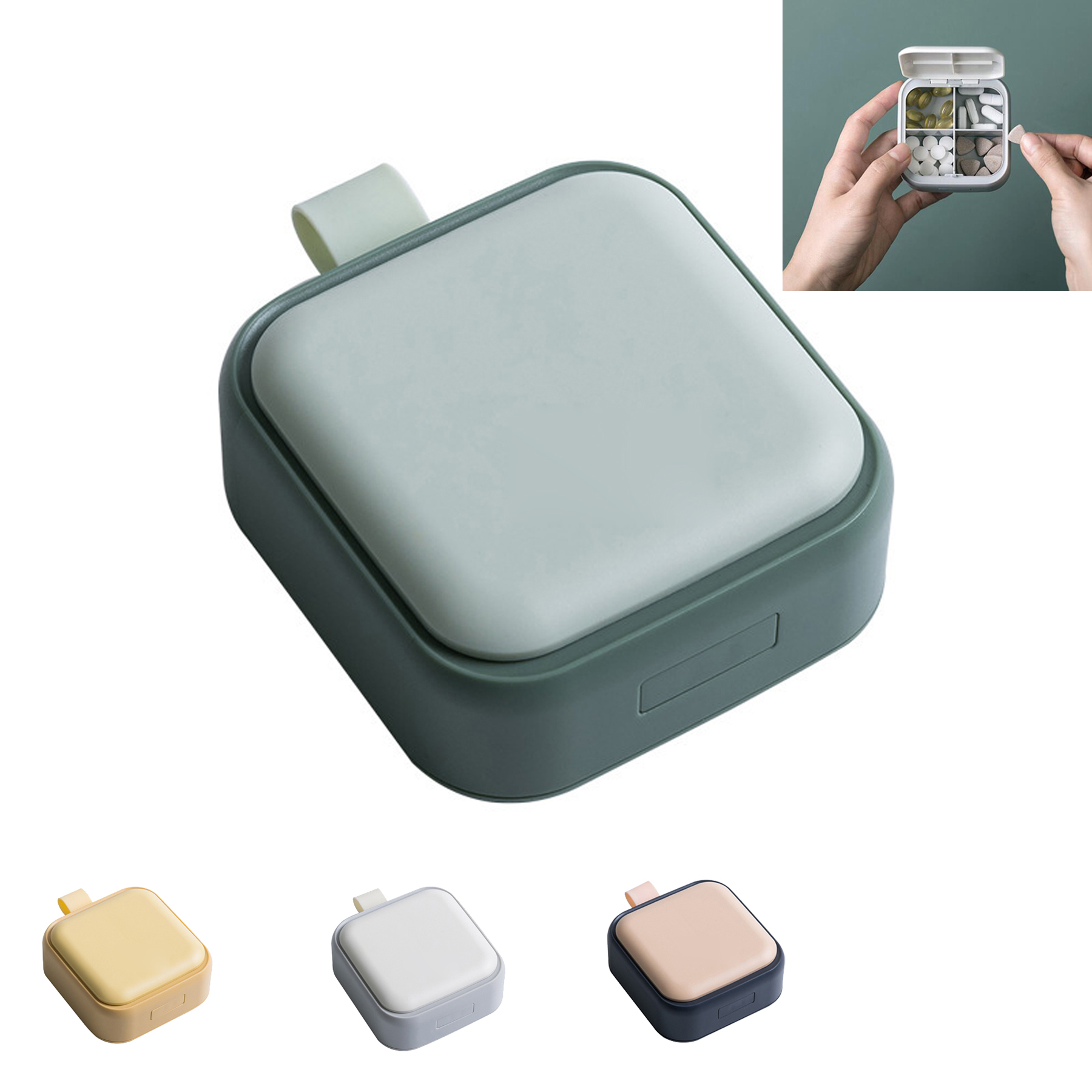 Portable Travel Pill Case 4