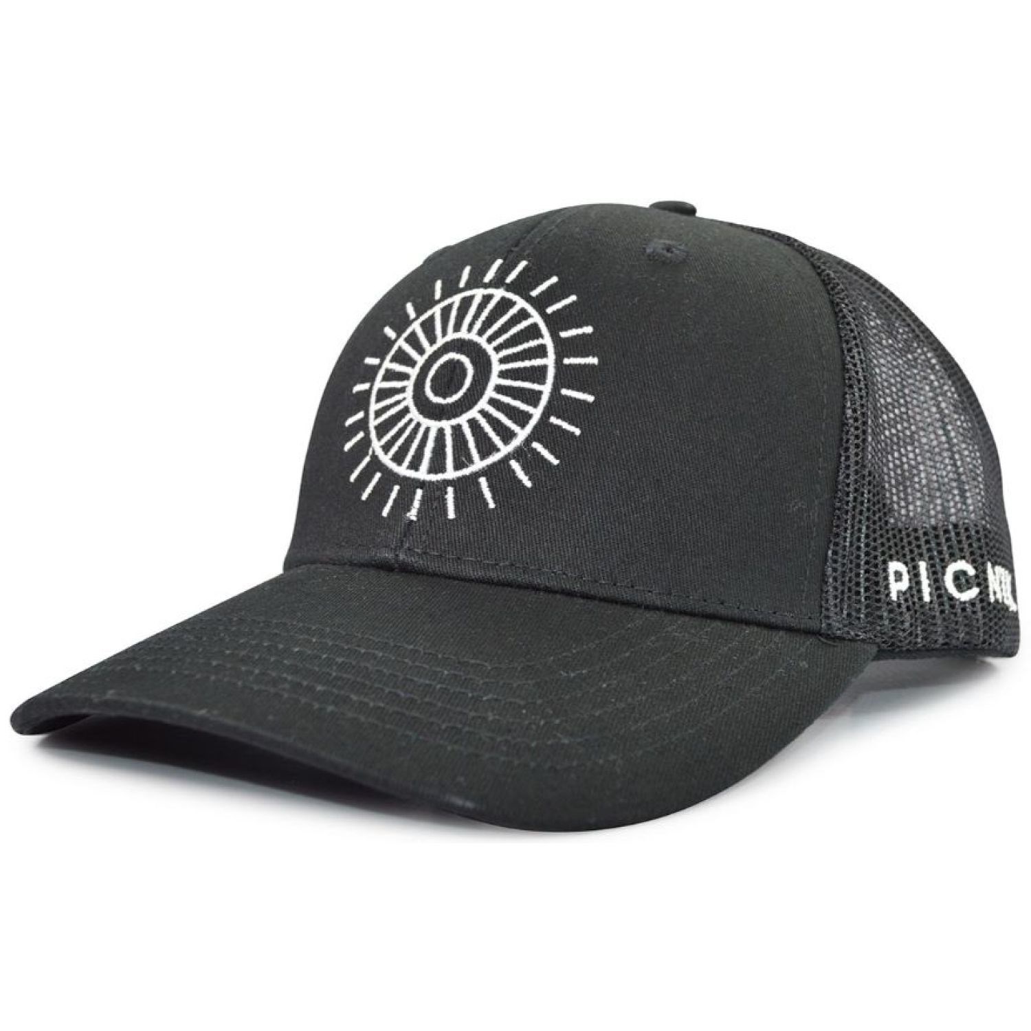Premium Cotton & Mesh Fabric 6-Panel Structured Cap with Velcro Closure 27