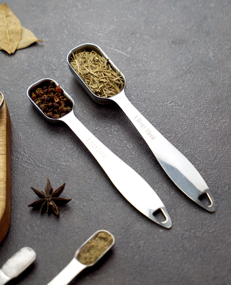Stainless Steel Measuring Spoons Set 10