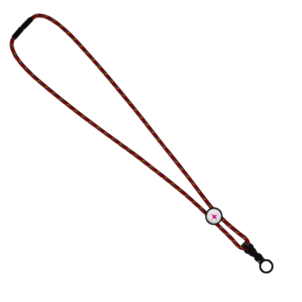 3/16" Nylon Cord Lanyard with Snap-Buckle Release, Standard O-Ring & Slider 14