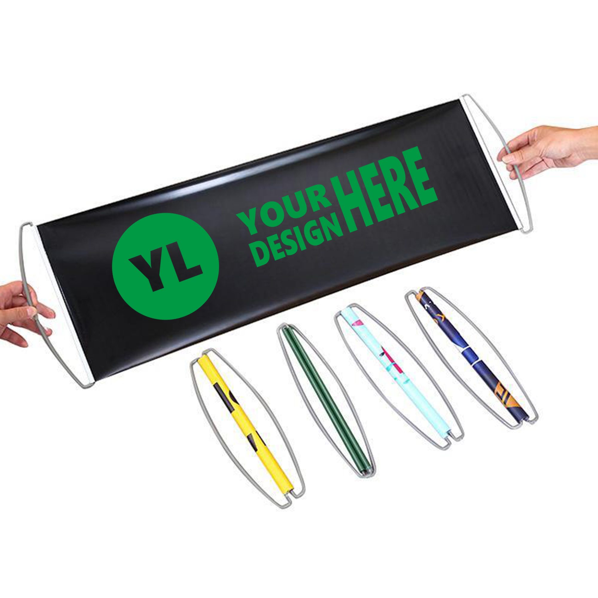 Handheld Retractable Scrolling Banner 6