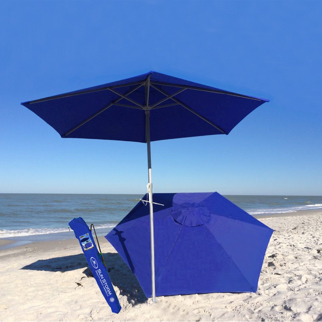 Deluxe Vented Beach Umbrella 3