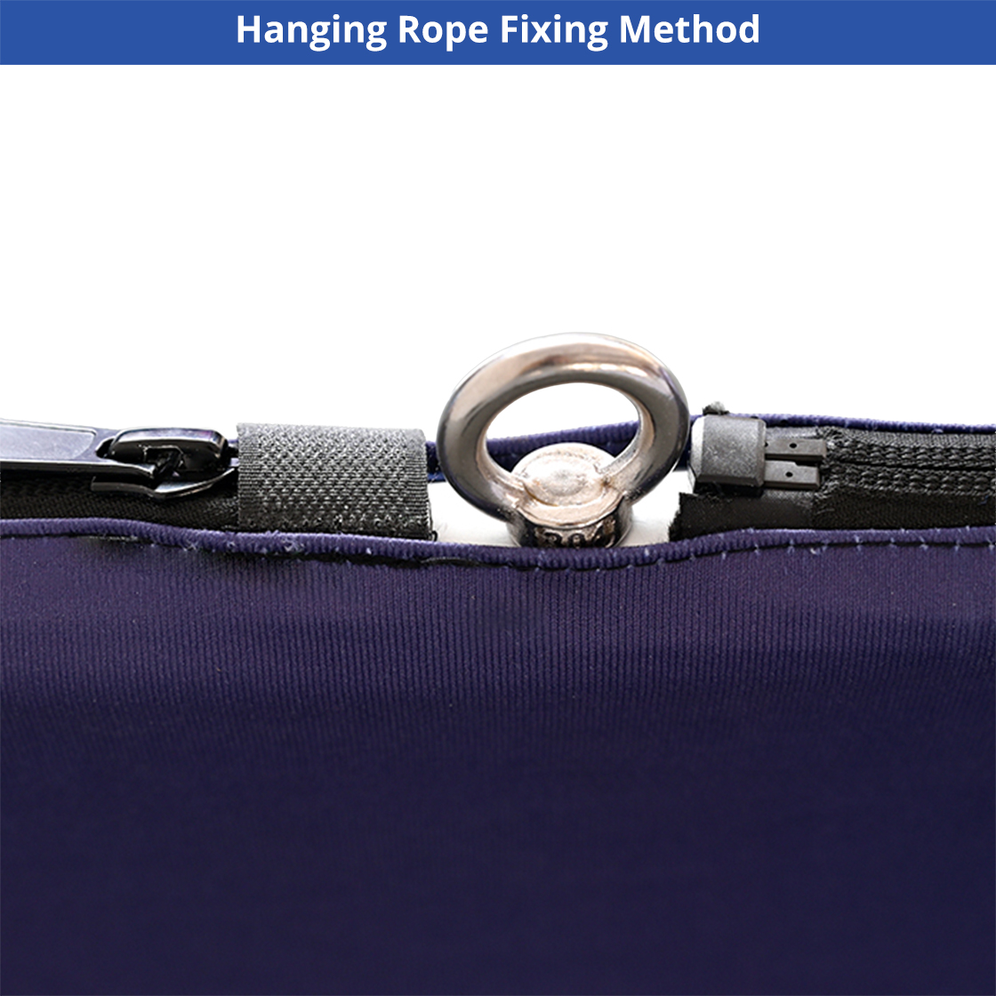 Skytube Tiered Circle Hanging Banners (8' x 4') Double Sided - Graphic & Hardware Combo 10