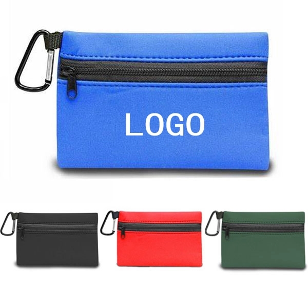 Neoprene Ditty Bag With Carabiner 3