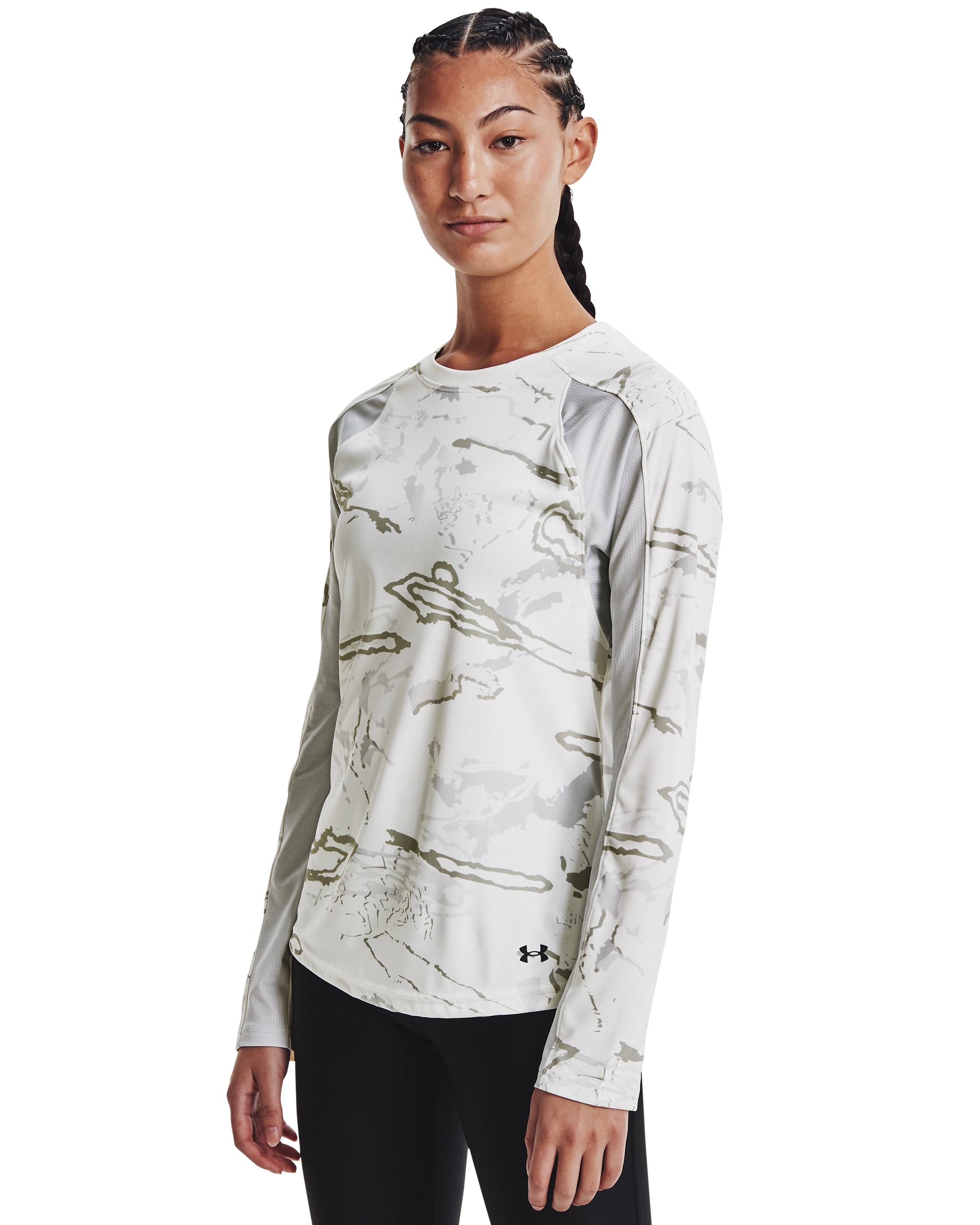 Women's UA Iso-Chill Shore Break Print Long Sleeve 3