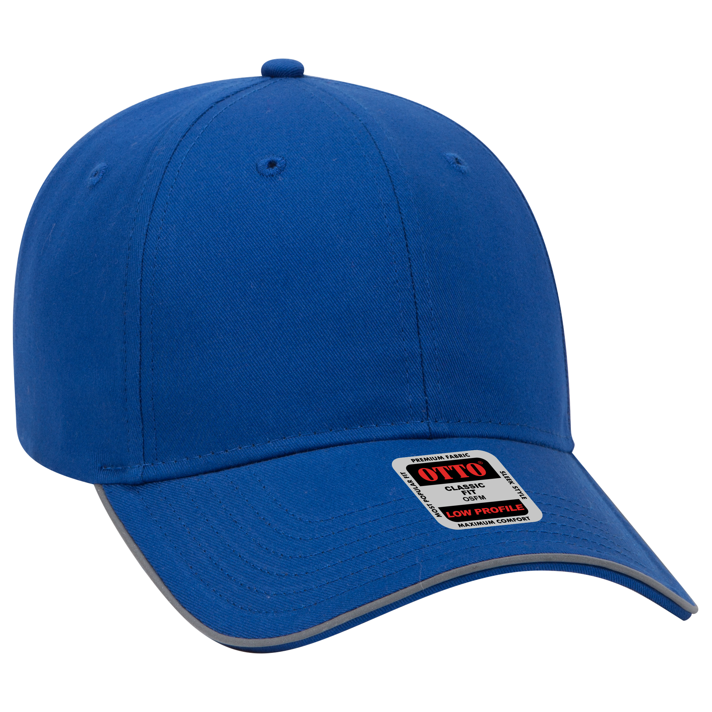 OTTO CAP® Reflective 6 Panel Low Profile Baseball Cap 14