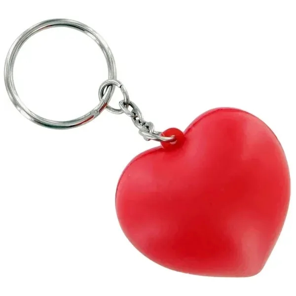 Heart Shape Stress Ball Keychain 3