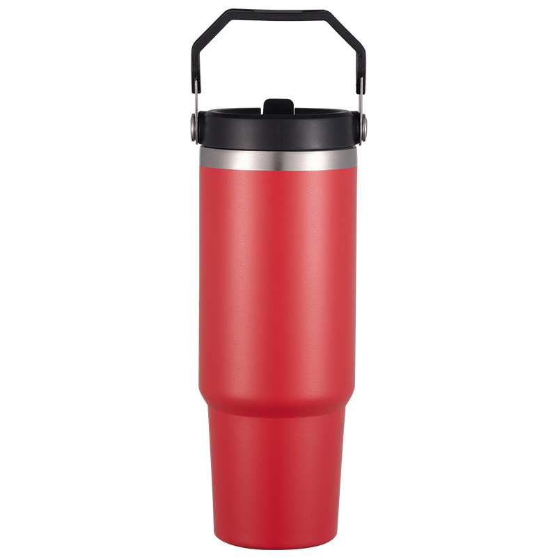 30 oz Stainless Steel Tumbler W/ Straw 4