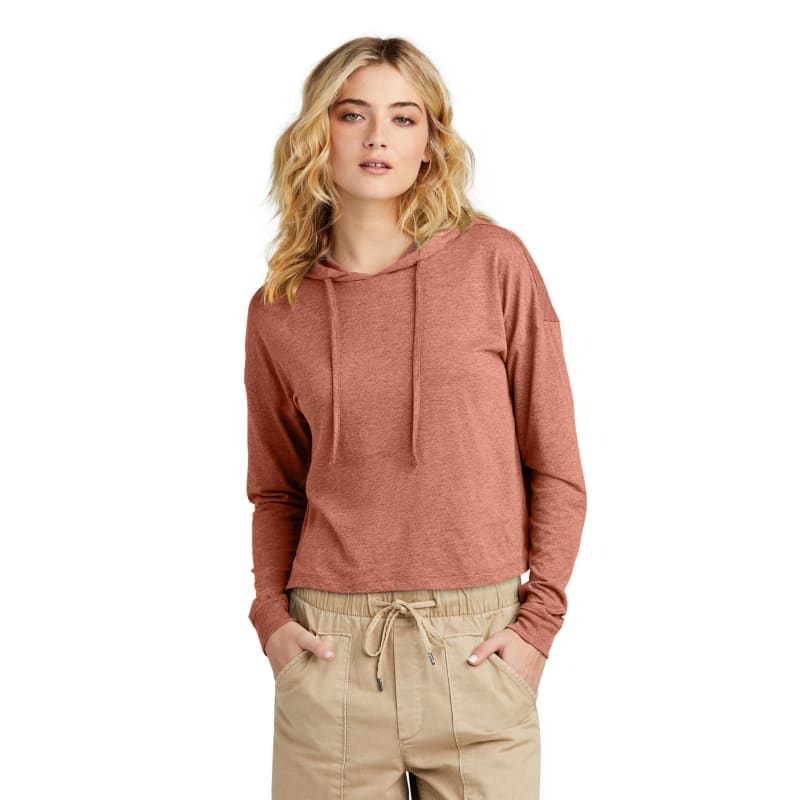 District Women's Perfect Tri Midi Long Sleeve Hoodie 5