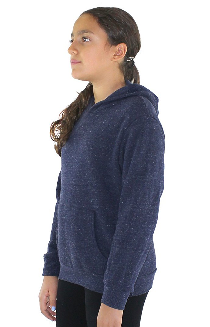 Youth Triblend Fleece Pullover Hoodie 4