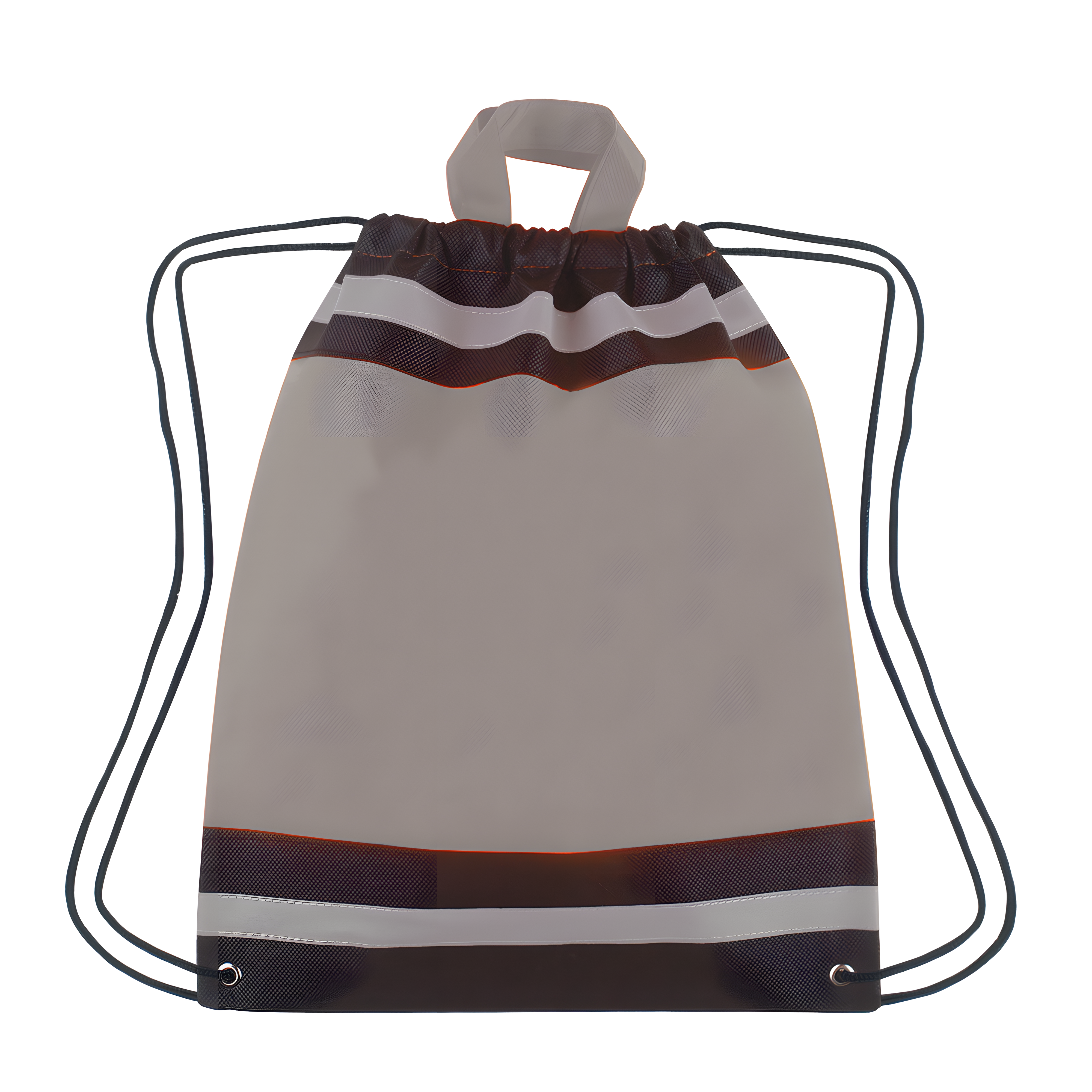 Horizon Reflective Drawstring Backpack Tote 9