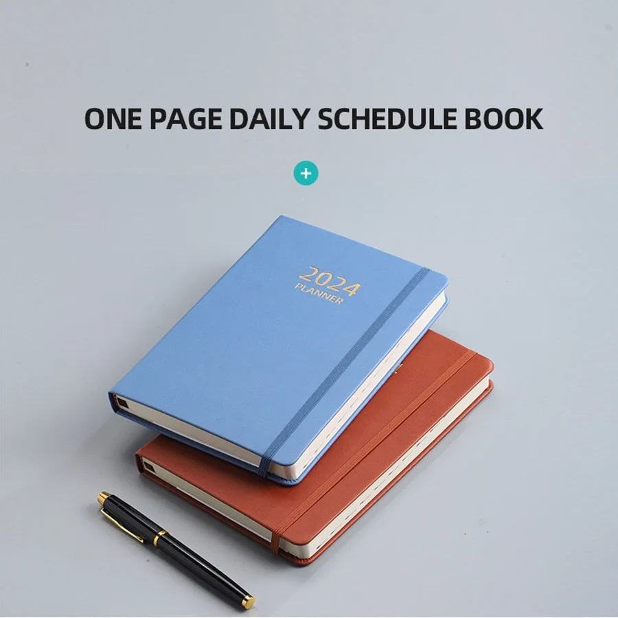 2024 Leather 12 Month Planner Notebook 6