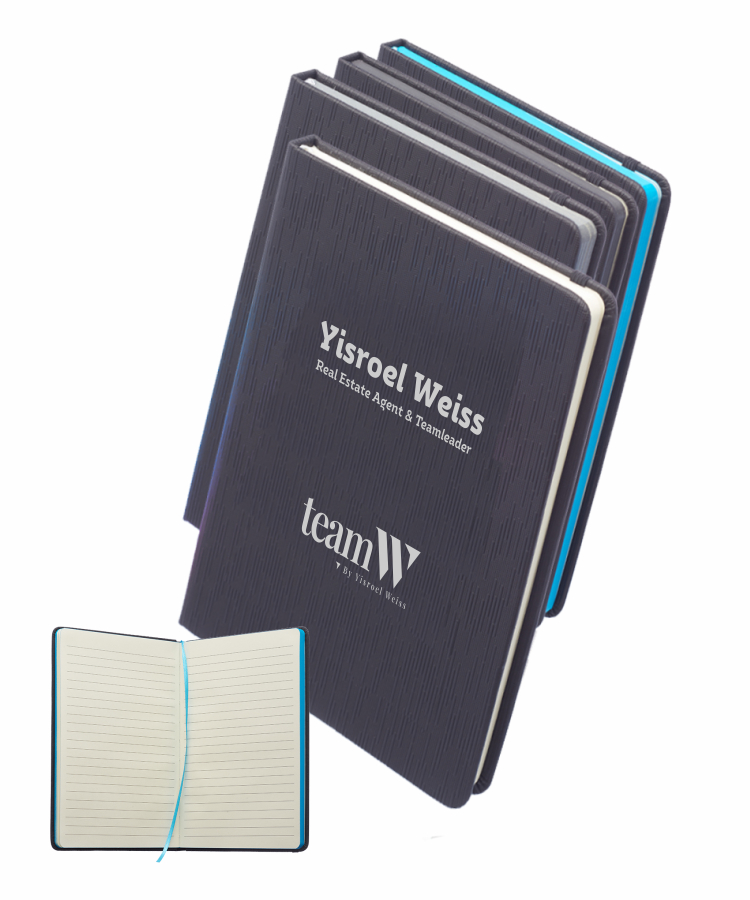 Union Printed Olivine Textured Notebooks 1