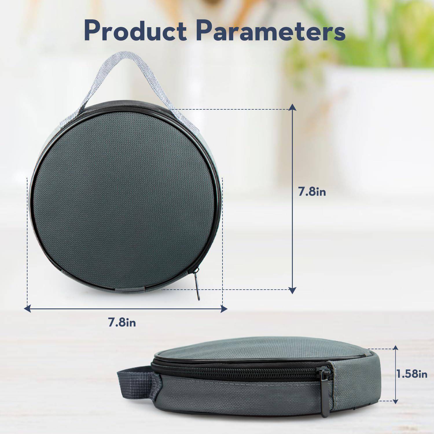 Round Insulated Bag for Outdoor Travel 4