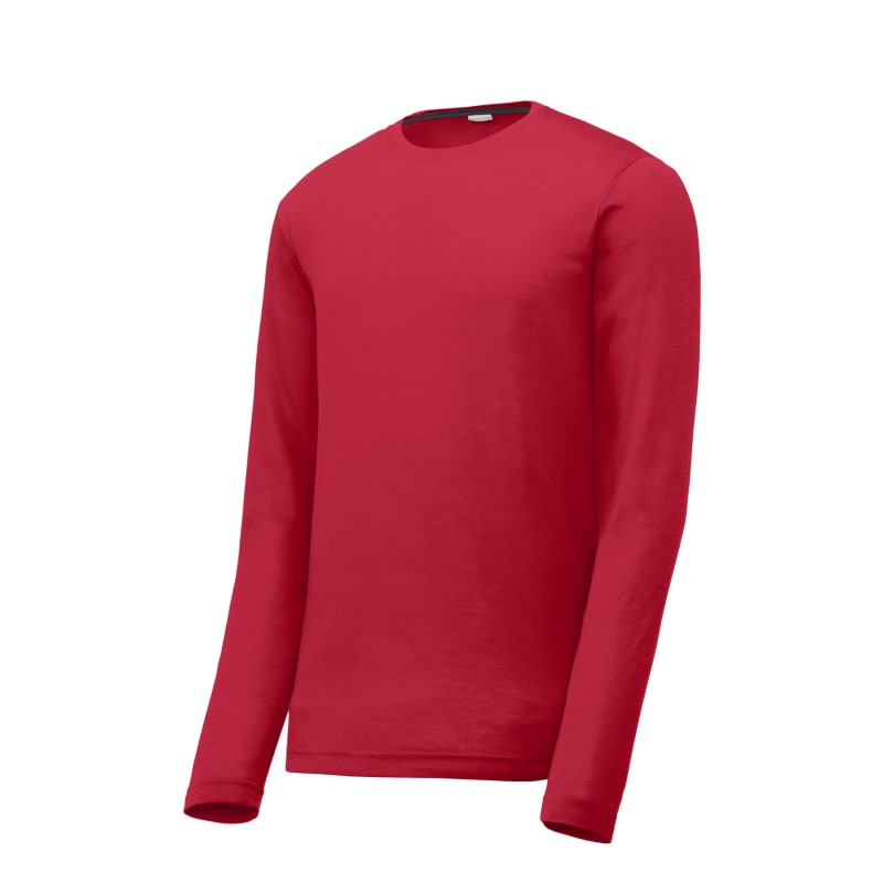 Sport-Tek Long Sleeve PosiCharge Competitor Cotton Touch Tee. 12