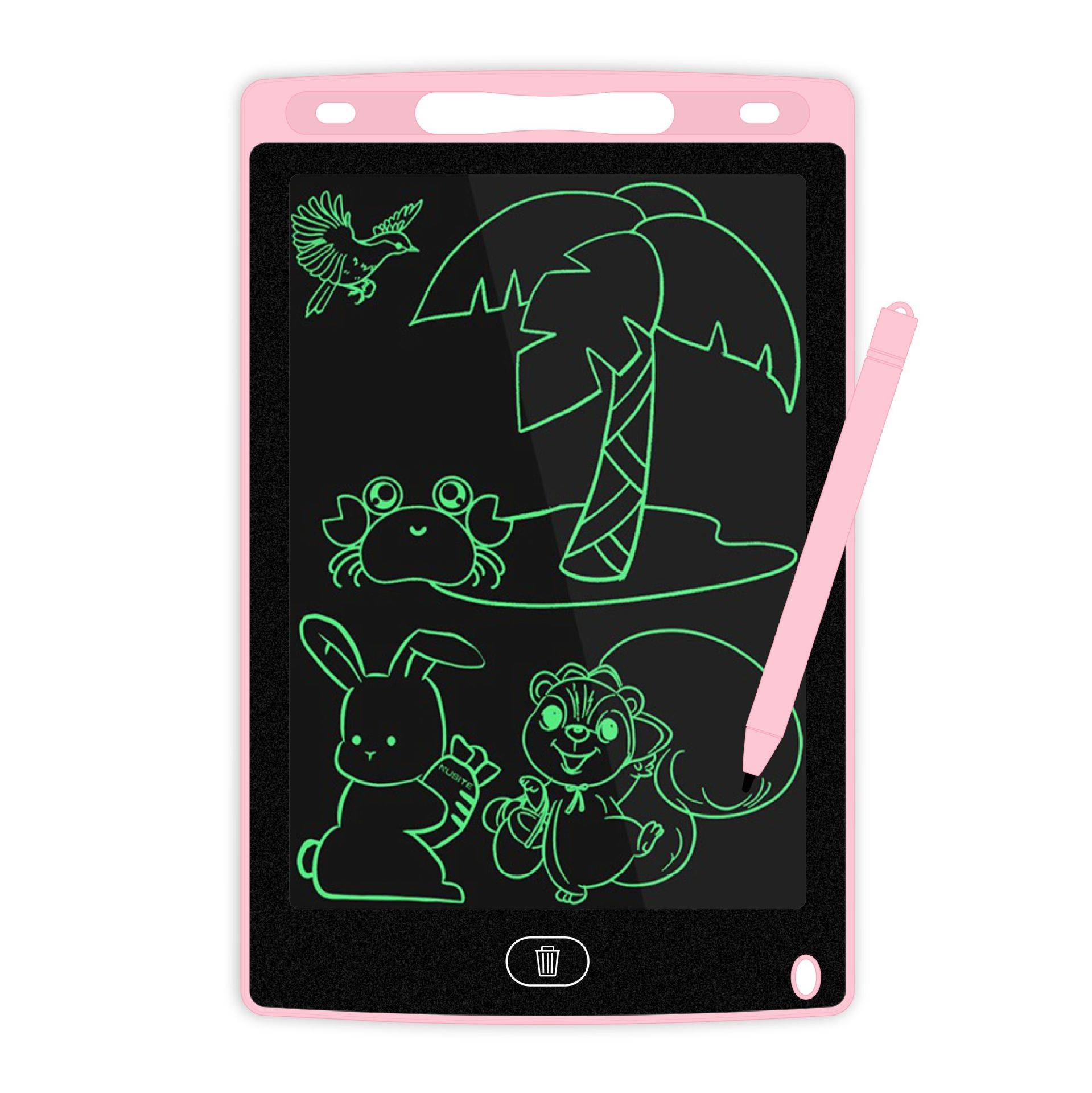 Plastic Colorful Drawing Tablet Writing Pad 5
