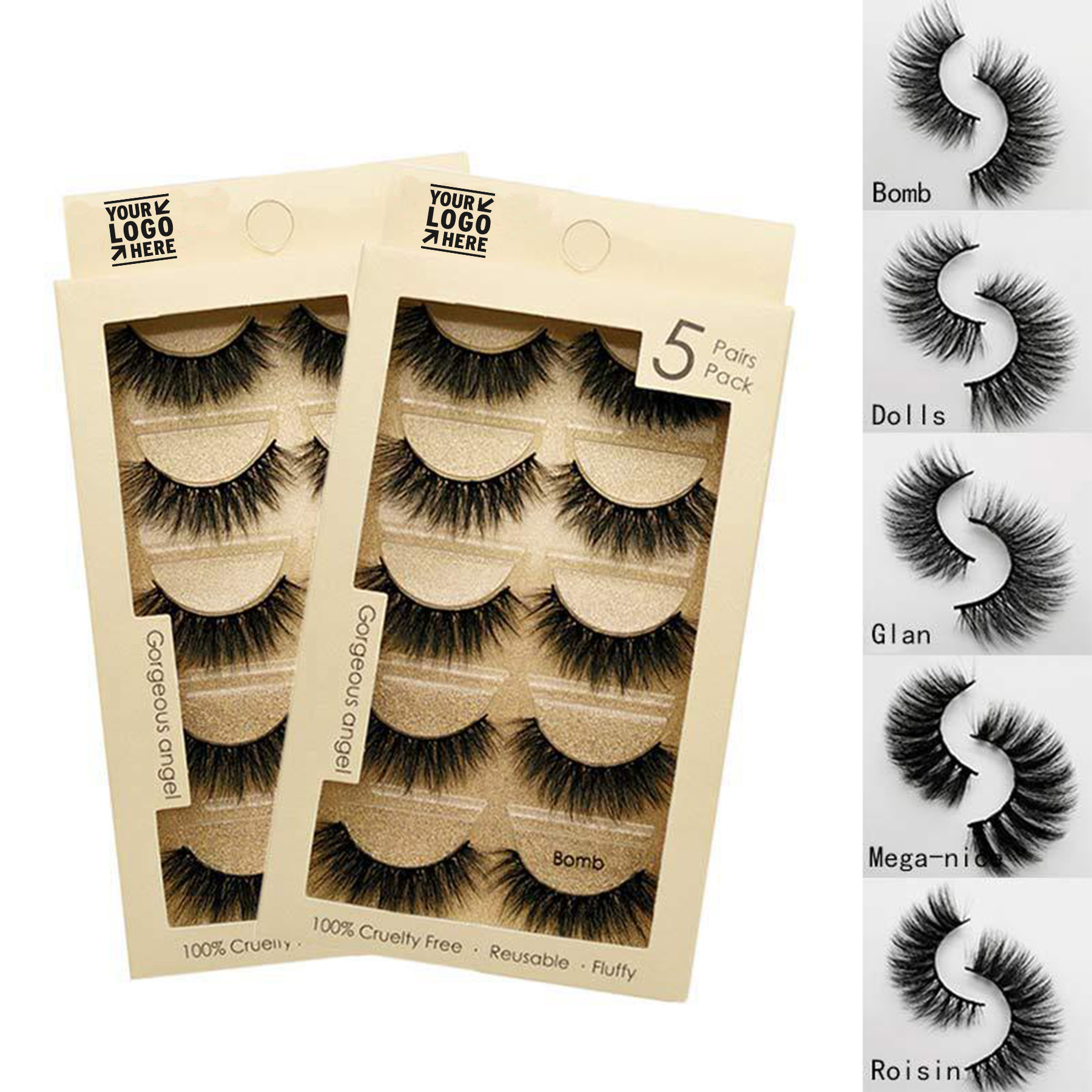 Eyelashes Faux 2