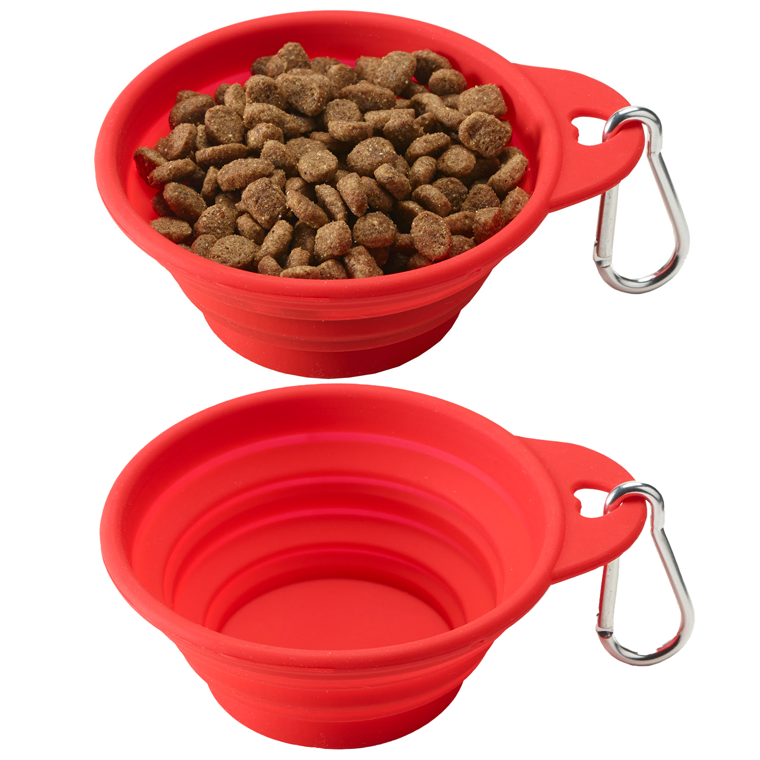 Collapsible Pet Bowl with Carabiner, 8 oz. 9